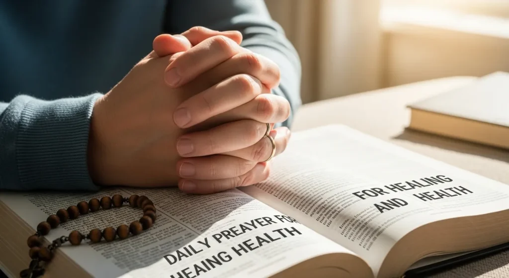 Daily Prayer for Healing and Health